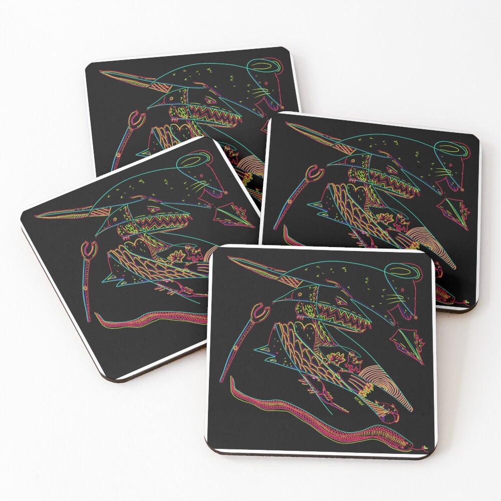 Item preview, Coasters (Set of 4) designed and sold by DaneRex.