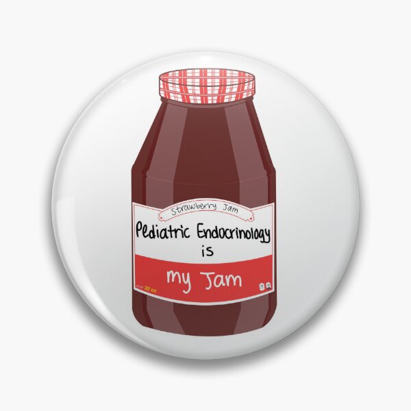Item preview, Pediatric Endocrinology is my Jam designed and sold by peachesandfizz.