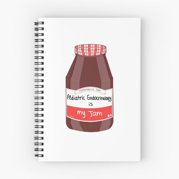 Item preview, Pediatric Endocrinology is my Jam designed and sold by peachesandfizz.
