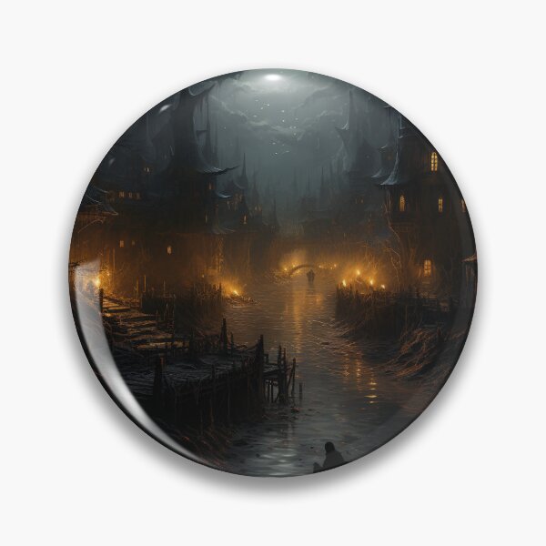 Item preview, A Ghostly Town designed and sold by Luna-Art-Design.
