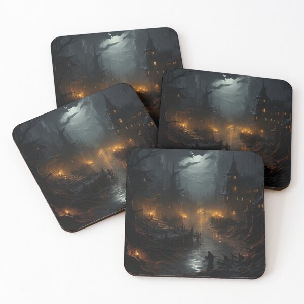 Item preview, A Ghostly Town designed and sold by Luna-Art-Design.