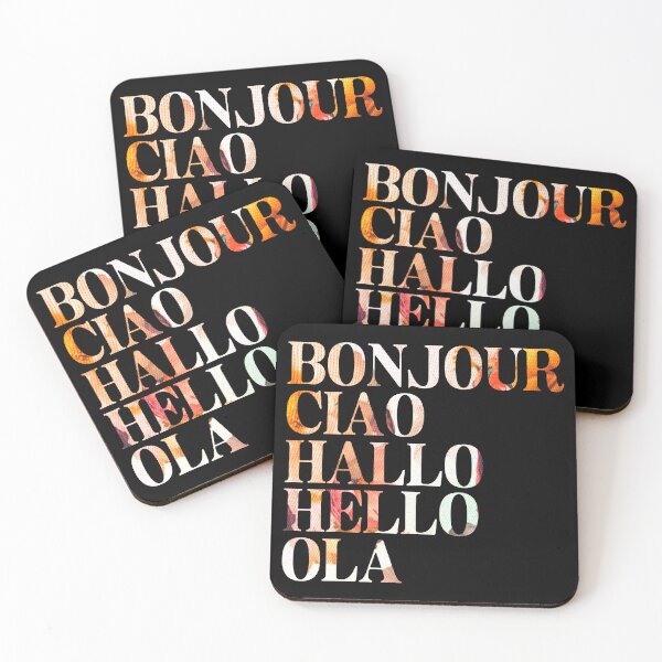 Item preview, Retro Multilingual designed and sold by WiseNomad.