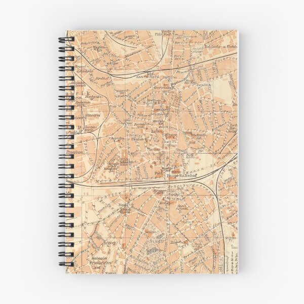 Item preview, Vintage Map of Essen Germany (1925) designed and sold by BravuraMedia.