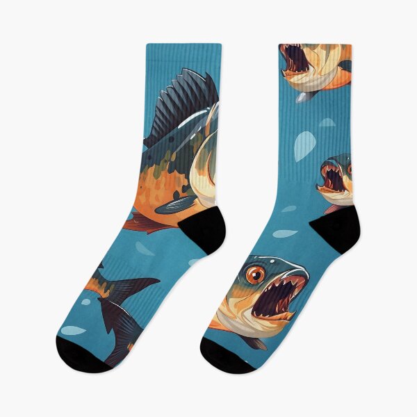 Item preview, Fierce Piranhas Graphic Design Print designed and sold by imaginariumlab.