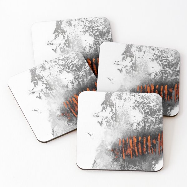 Item preview, Orange gray abstract designed and sold by ElaSzczepaniak.
