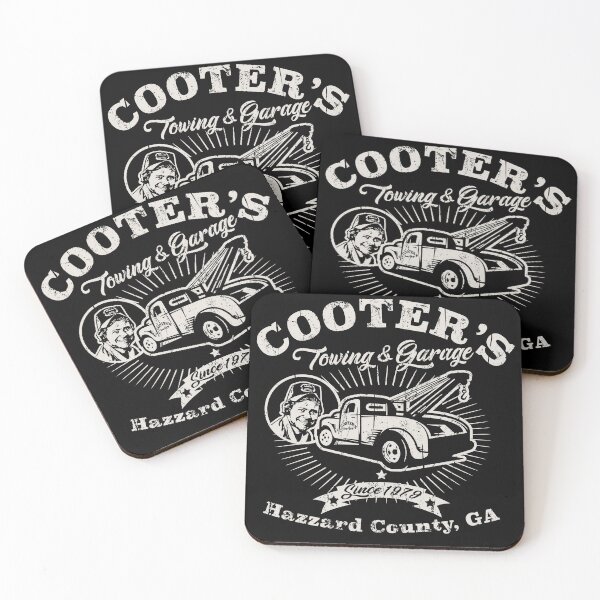 Item preview, Cooter's Towing & Garage Vintage Hazzard County Dks designed and sold by Alema Art.