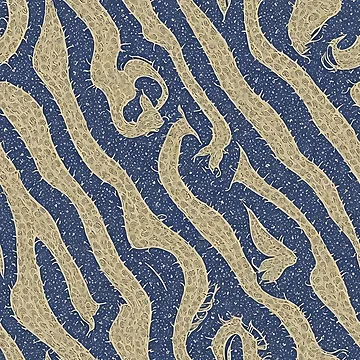 Artwork thumbnail, Abstract cats pattern by elearah1