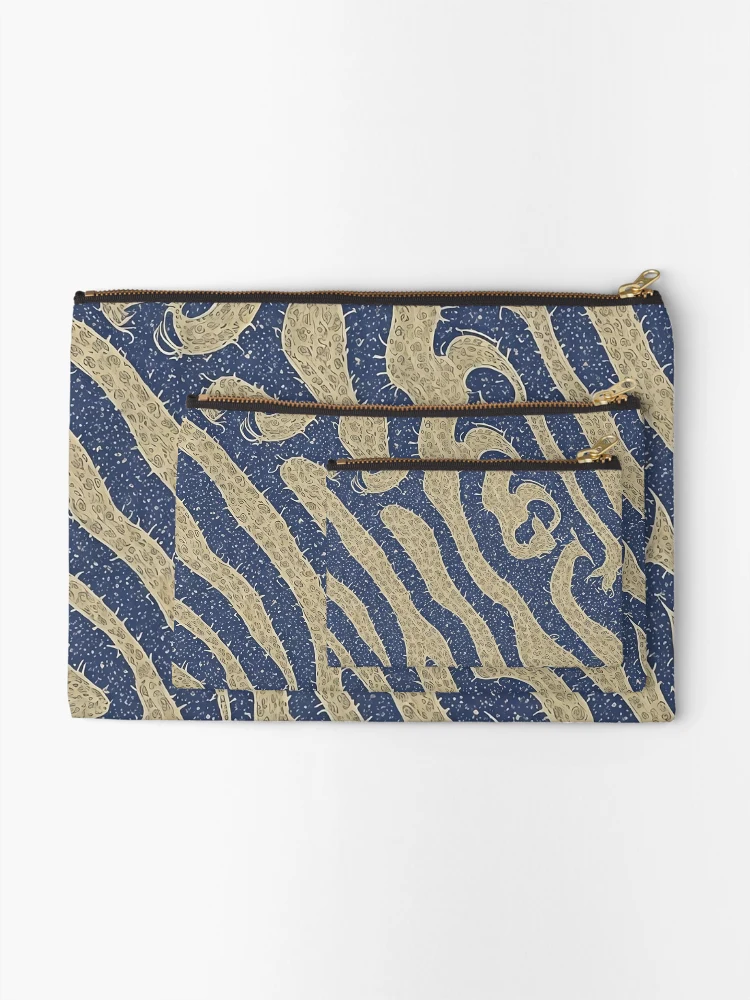 Thumbnail 2 of 4, Zipper Pouch, Abstract cats pattern designed and sold by elearah1.