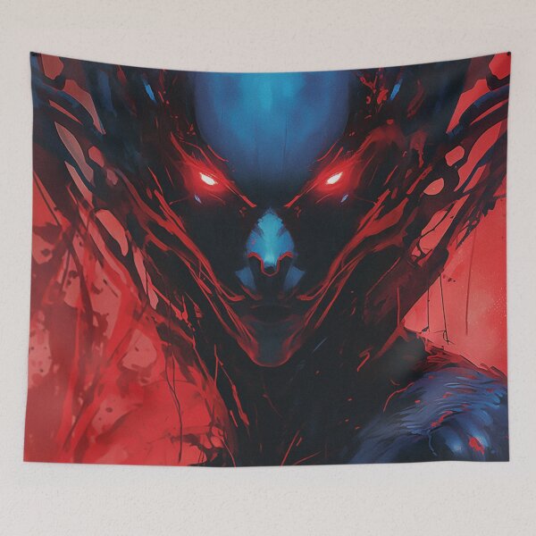Item preview, "Soul-Piercing Stare: The Red-Eyed Monster." designed and sold by Dream-Way.
