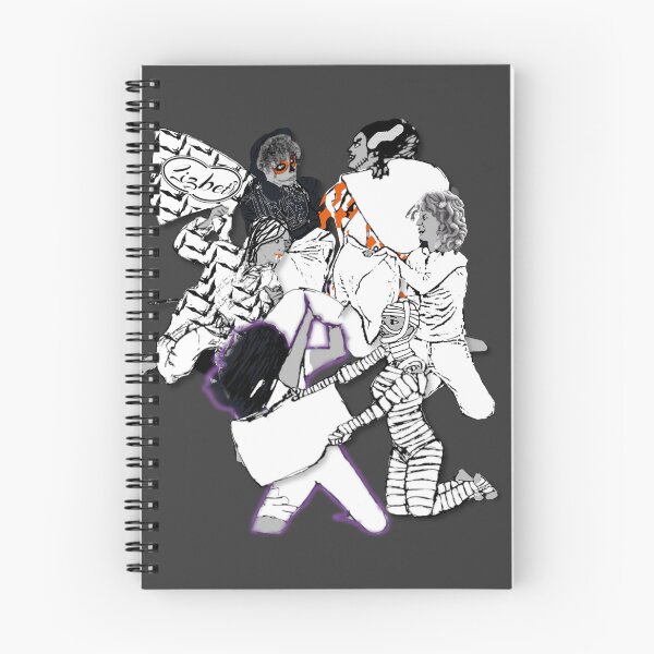 Item preview, Art - Hand-Drawn Ghouls just wanna have fun - Pillow fight designed and sold by Eejee-SK.