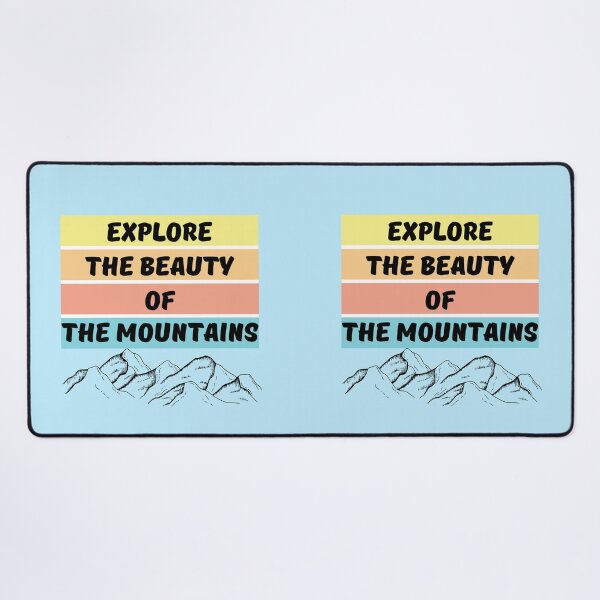 Item preview, Explore The Beauty Of The Mountains designed and sold by 96mon.