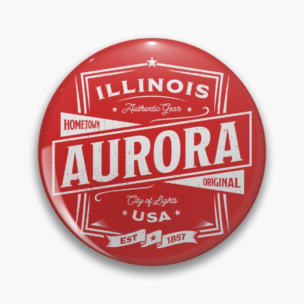 Artikelvorschau, Aurora Illinois Hometown Weathered Western Design entworfen und verkauft von Christopher Arndt.