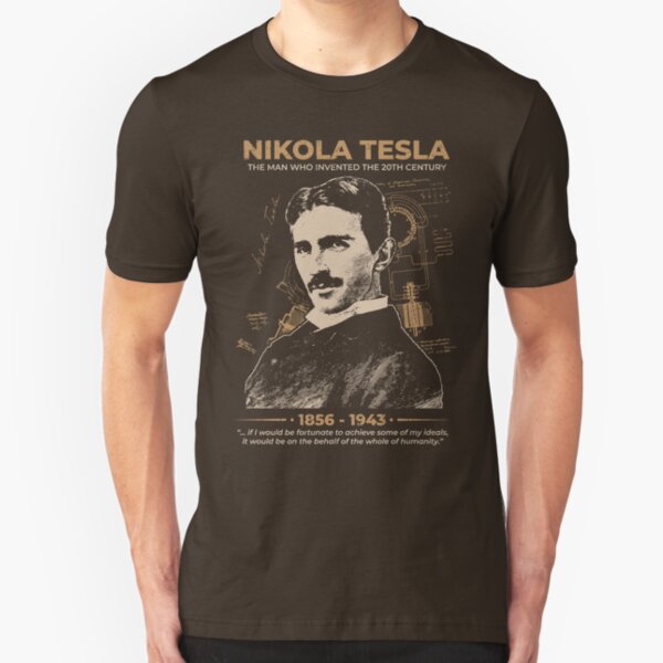 Nikola Tesla Slim Fit T-Shirt