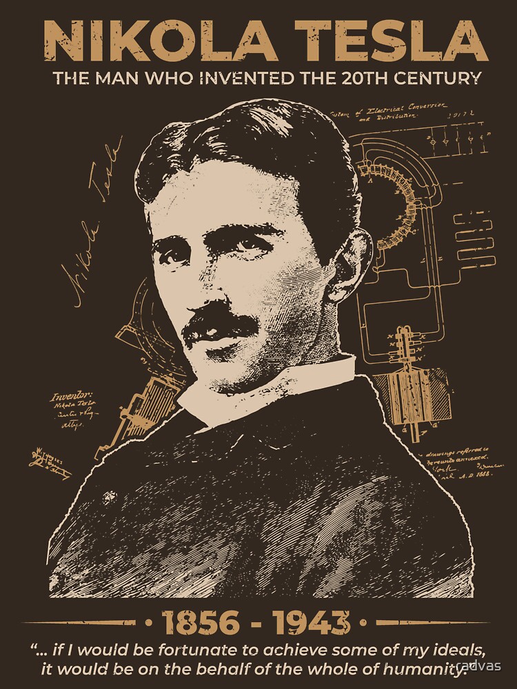 Nikola Tesla by radvas