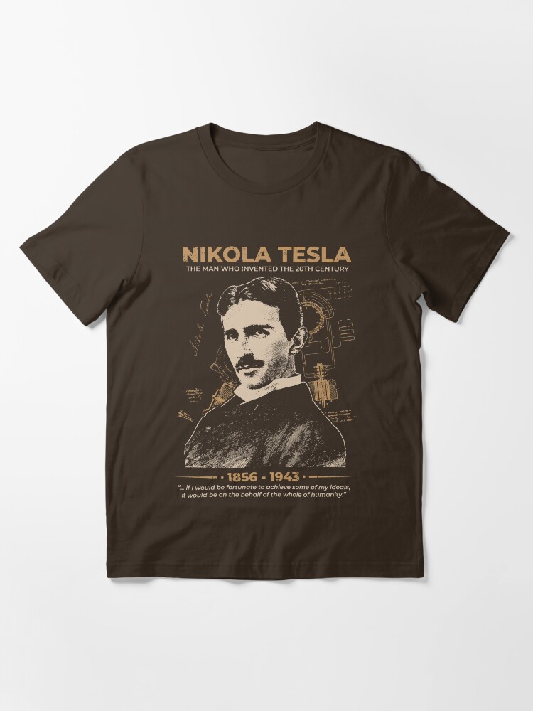 Alternate view of Nikola Tesla Essential T-Shirt