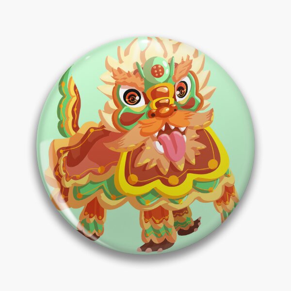 Item preview, Festive FoShan Lion designed and sold by DomaniMedia.