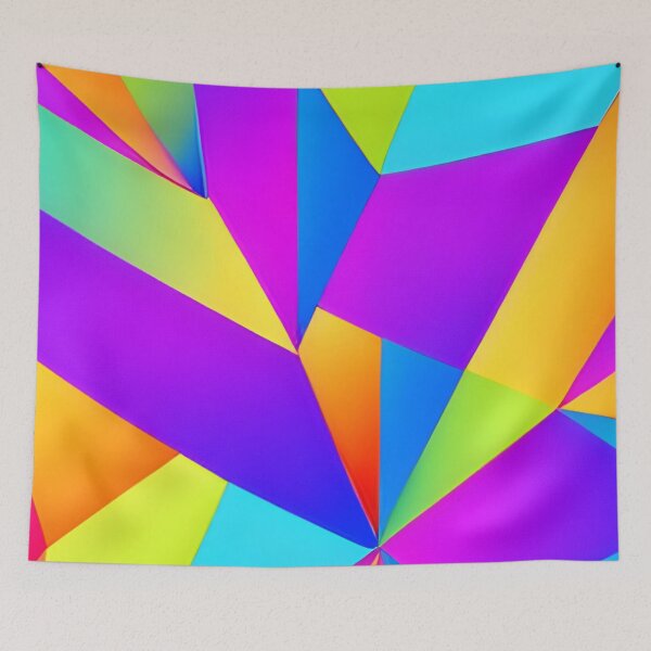 Item preview, Abstract Colorful Prismatic Pattern designed and sold by calibrit.