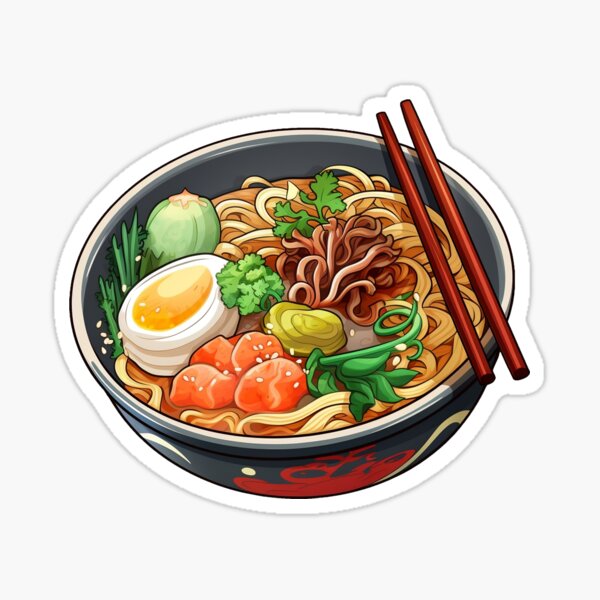 Item preview, Asian dish designed and sold by Graphoteka.