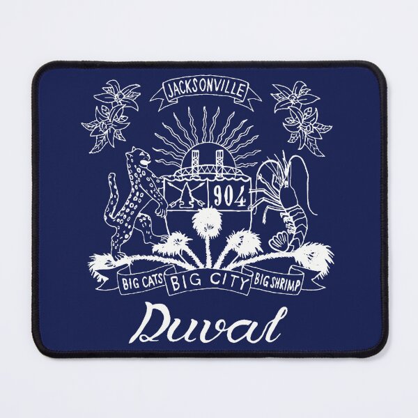 Item preview, Duval Crest White Lettering on Navy Blue designed and sold by DuvalCrest.