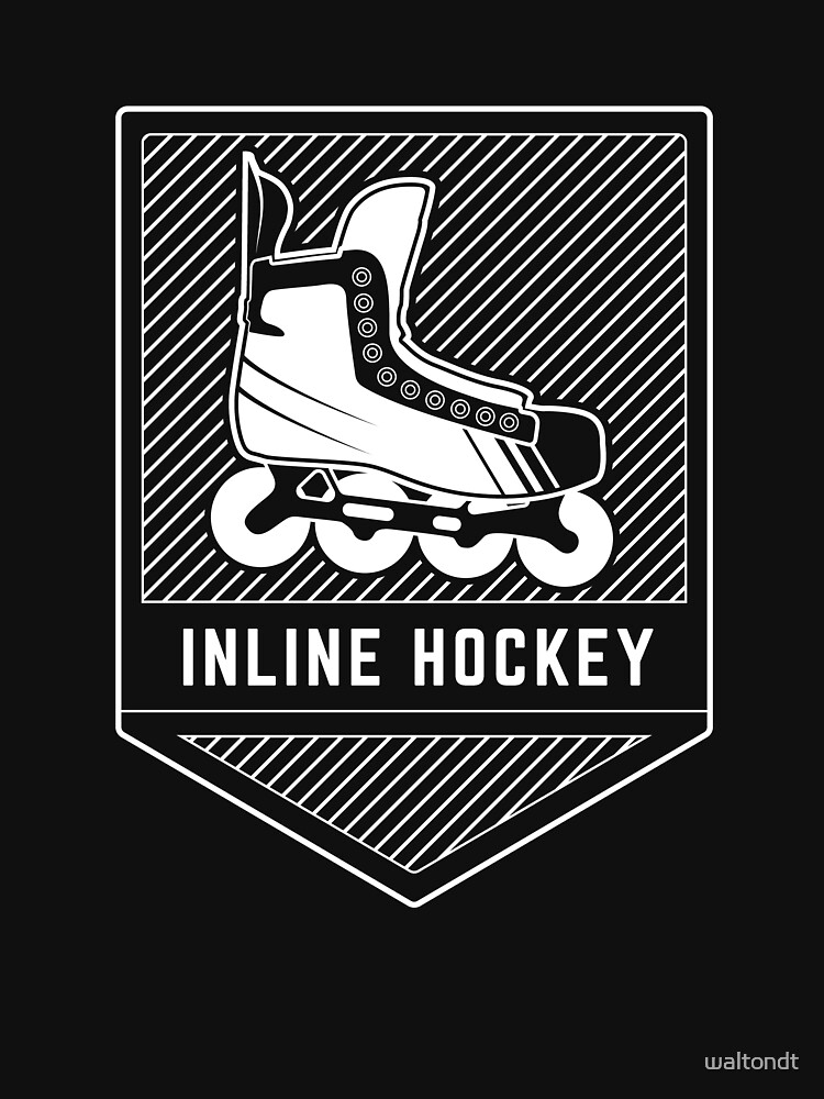"Inline Hockey & Roller Hockey" Tshirt by waltondt Redbubble