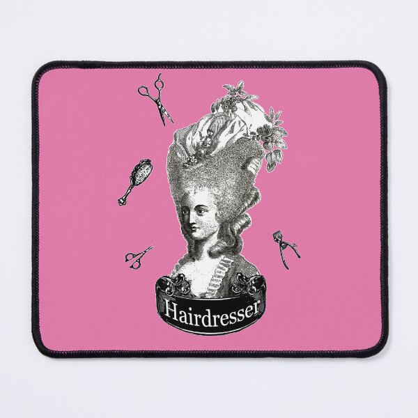 Item preview, Hairdresser. Flamboyant 1780s hairstyle design. Retro collage by Mindthecherry designed and sold by MINDTHECHERRY.