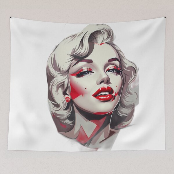 Item preview, Marilyn Monroe mix pop-art and AI By Jonathan P. designed and sold by JonathanP514.