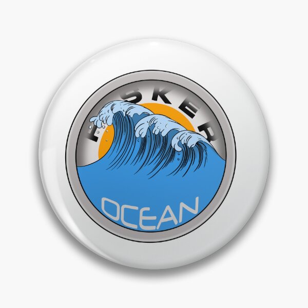 Artikelvorschau, Fisker Ocean-Abzeichen entworfen und verkauft von Bjammer.
