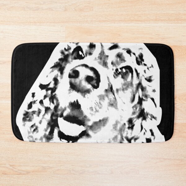 Item preview, CUTE PERSONALIZED PUPPY IN BLACK AND WHITE designed and sold by Memories-in-Pet.