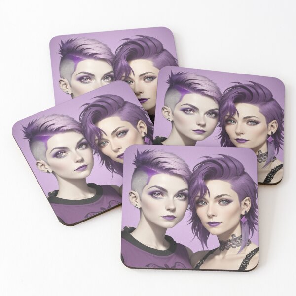 Item preview, Purple Besties  by Perceptual Paradox Creations designed and sold by hobbit73.
