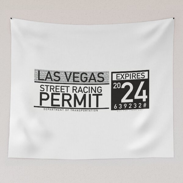 Item preview, Las Vegas Street Racing “permit” Club designed and sold by Bjammer.