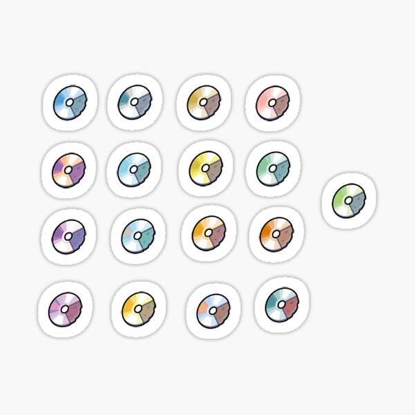 Silvally Memory disk Sticker