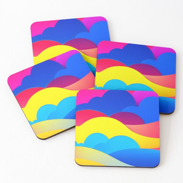 Item preview, Abstract Colorful Cloud Sunset Pattern designed and sold by calibrit.