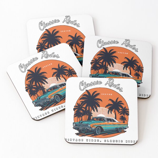 Item preview, Classic car Rider  designed and sold by Artify Illustrator.