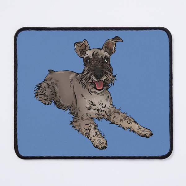 Artikelvorschau, Schnauzer legt Blue nieder entworfen und verkauft von Petcetera.