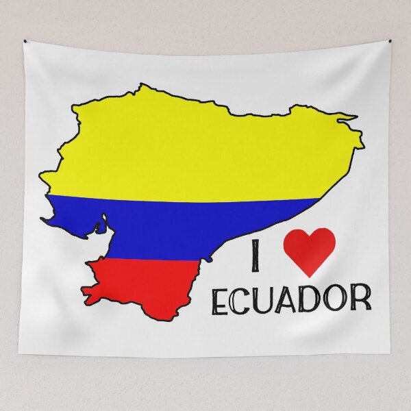 Artikelvorschau, Ich liebe Ecuador entworfen und verkauft von TropiCol Creations.