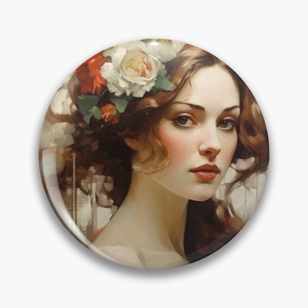Item preview, Flower Girl designed and sold by LadybellVintage.