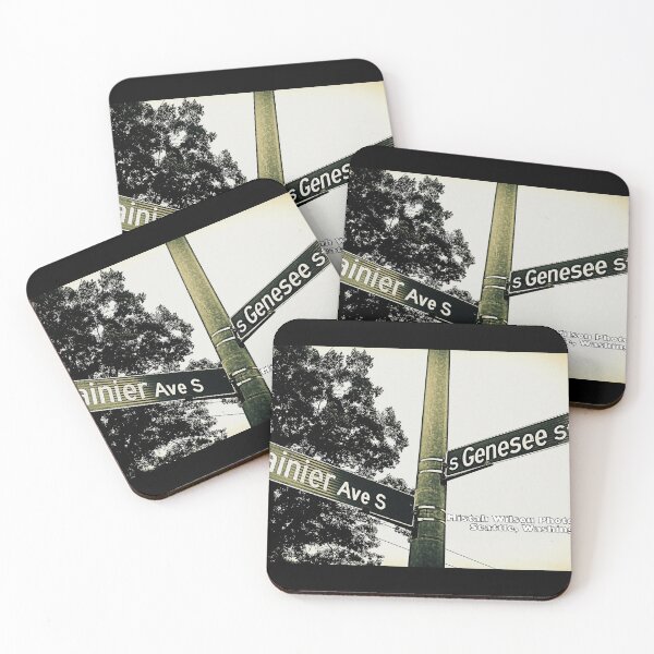 Item preview, Rainier Avenue & Genesee Street, Seattle, WA by Mistah Wilson designed and sold by The Street Sign Store.