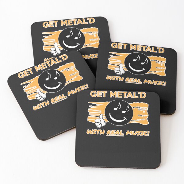 Item preview, GET METAL'D WITH REAL MUSIC designed and sold by ManuelEscareno6.