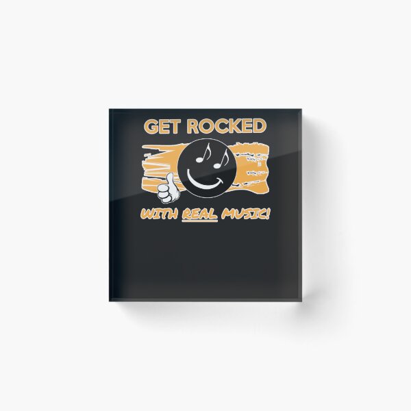 Item preview, GET ROCKED WITH REAL MUSIC designed and sold by ManuelEscareno6.