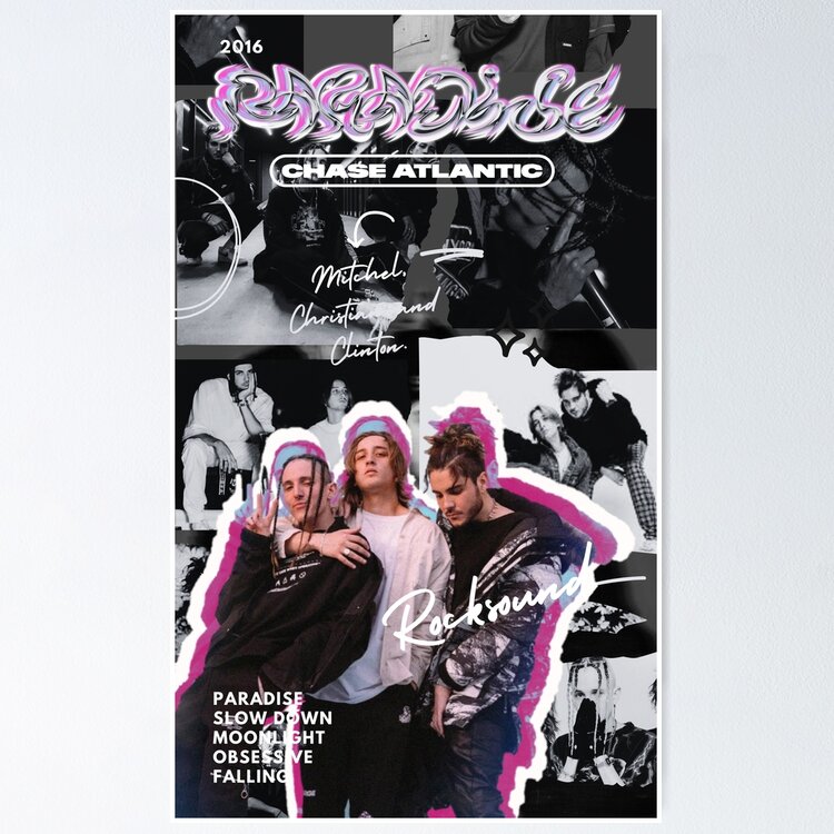 Chase Atlantic Album Covers, Atlantic Chase Wall Poster