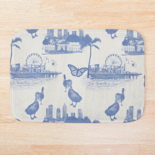 Item preview, Contemporary urban Toile de Jouy - Los Angeles designed and sold by VibeFae.