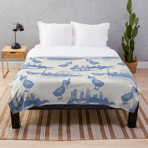 Item preview, Toile de Jouy urbano contemporáneo - Los Ángeles designed and sold by VibeFae.