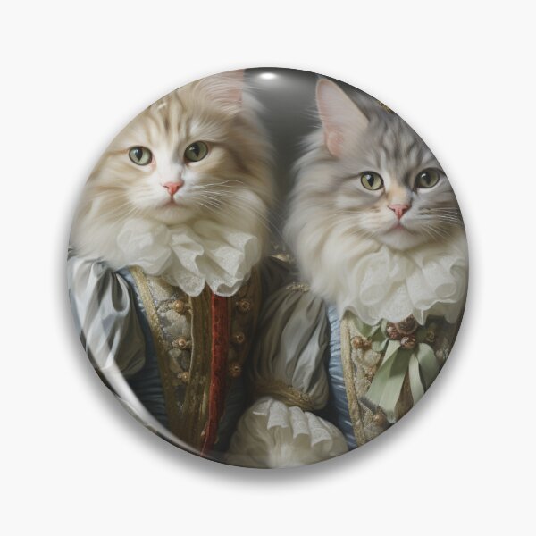 Item preview, Rococo Cats designed and sold by LadybellVintage.