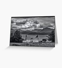 My Highland Home Greeting Card