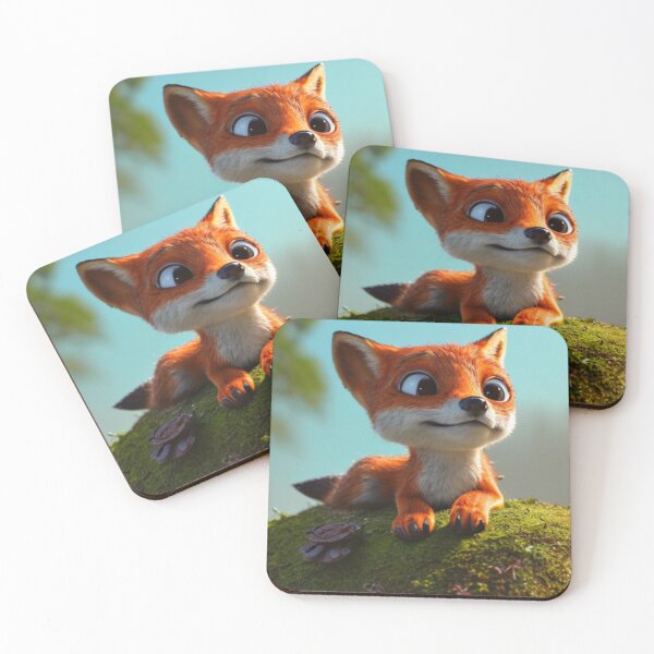 Item preview, A curious fox designed and sold by MSenaArt.