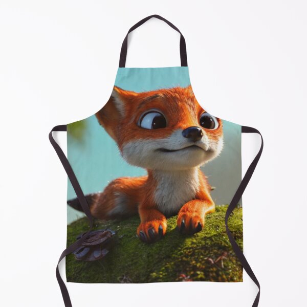 Item preview, A curious fox designed and sold by MSenaArt.
