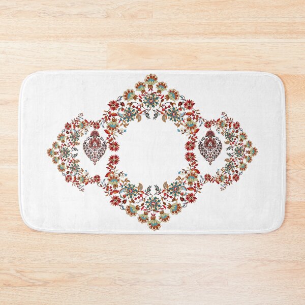 Item preview, Embroidery Pattern with Beautiful Colorful Flowers designed and sold by Kai Multiverse.
