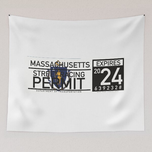 Item preview, Massachusetts Street Racing “permit” Club designed and sold by Bjammer.