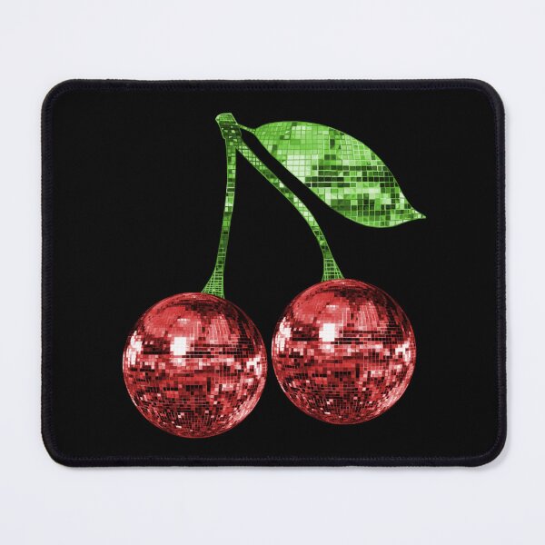 Item preview, Pair of Disco Ball Red Cherries designed and sold by Deborah Camp.