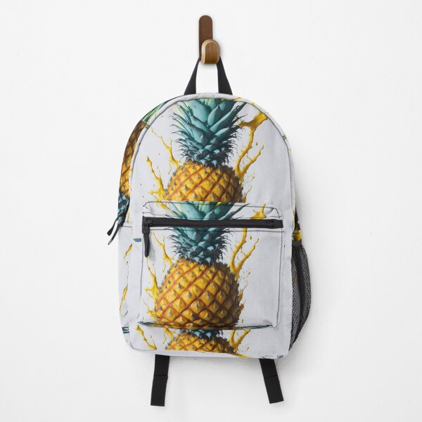 Item preview, Pineapple Splash Art Painting Design Print designed and sold by randomtdesigns.